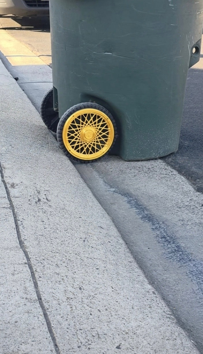 Boujee Bin Rims: Premier Gold Upgrade
