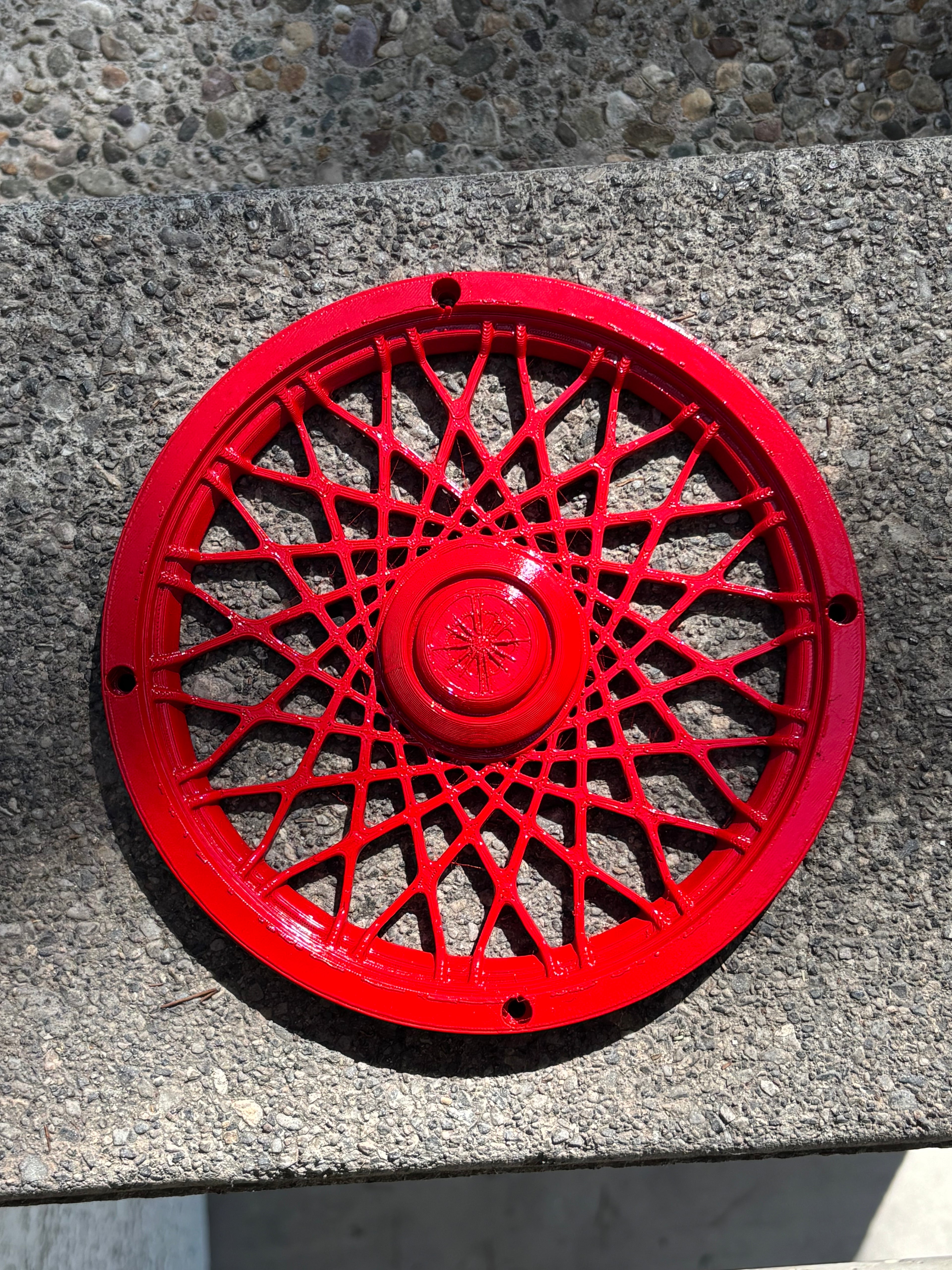 Boujee Bins Rims: Sport Red Edition