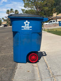 Boujee Bins Rims: Sport Red Edition
